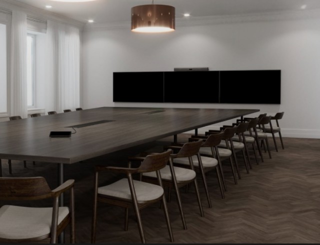 Neat Bar Pro oppsett med to skjermer